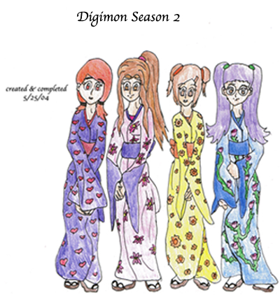 Digi Girls In Kimonos
