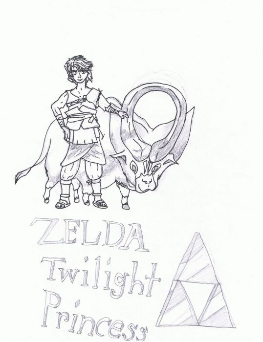 Link From Legend Of Zelda Twilight