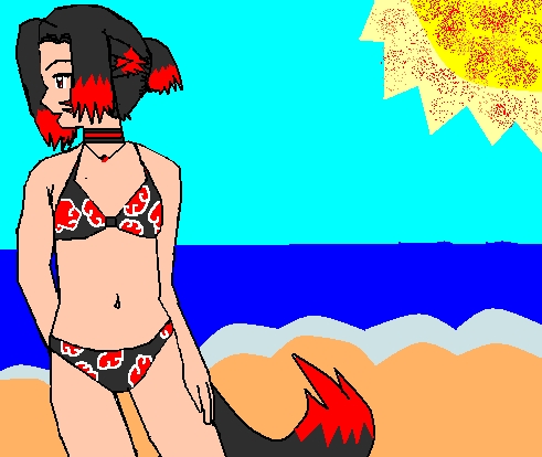 Misaki At The Beach