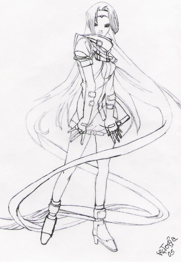 Millia Rage From Guilty Gear