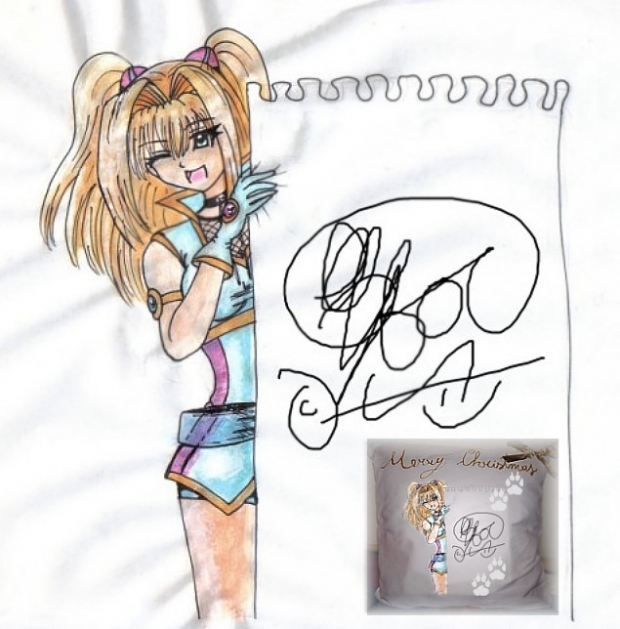 Quis (me) in the cushion XD