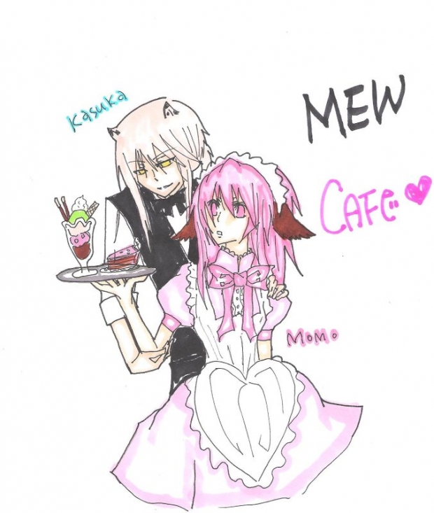 Mew Kasuka And Mew Momo;at Mew Cafe