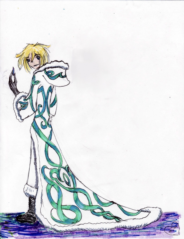 Fai D. Flourite for greenLeAf863! XD Happy b-day green! XD