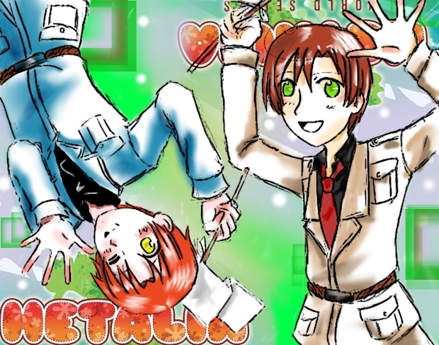 The Italy Bros. Hetalia