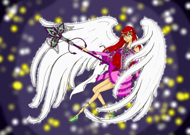 Hime angel form colored