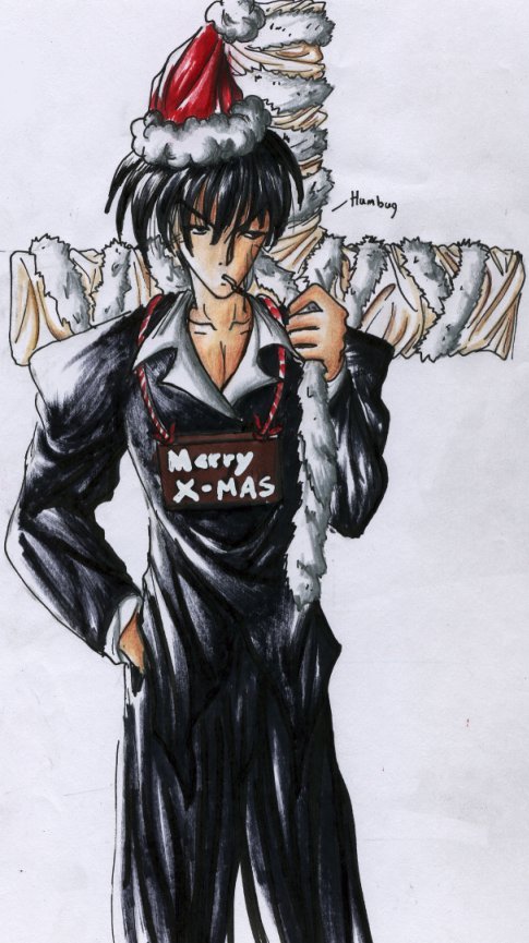 Merry X-mas From Wolfwood