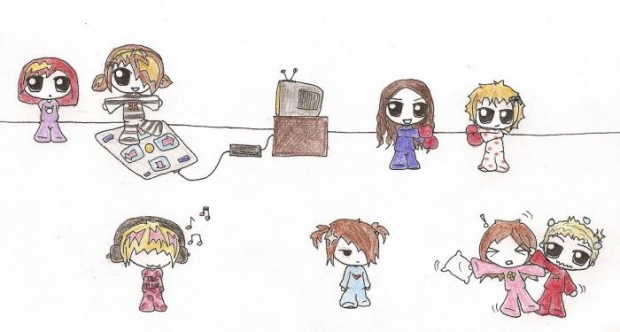 Chibi Sleepover