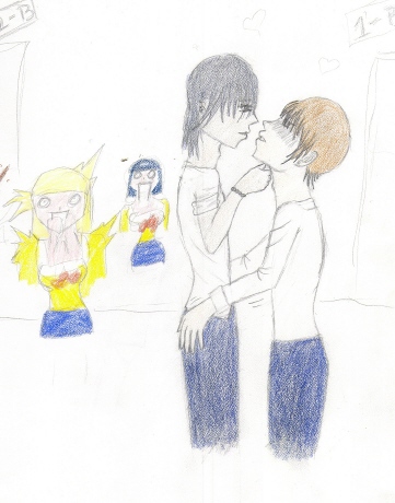 In The Hallway After Lunch...