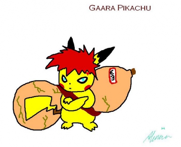 Gaara Pikachu