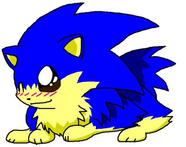 Sonic-like Animal