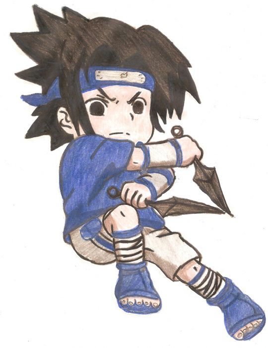 Sasuke (colored)