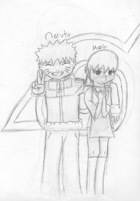Naruto And Karin (another O.c.char)