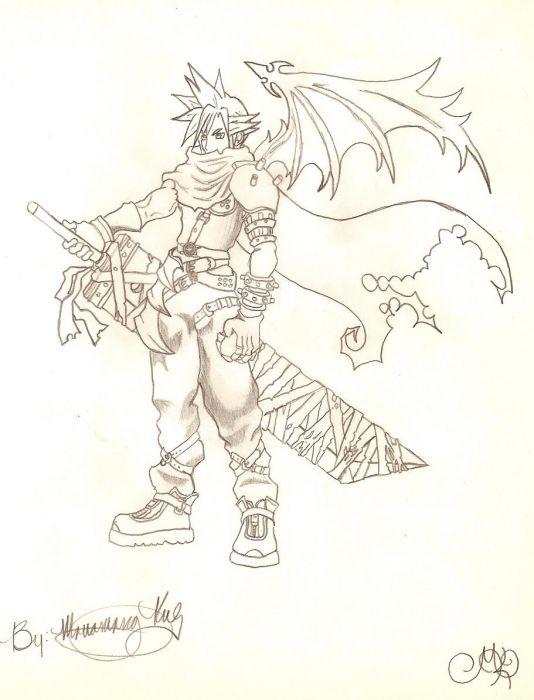 Cloud Striff (kh1 Version)