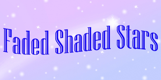 Faded Shaded Stars - Banner