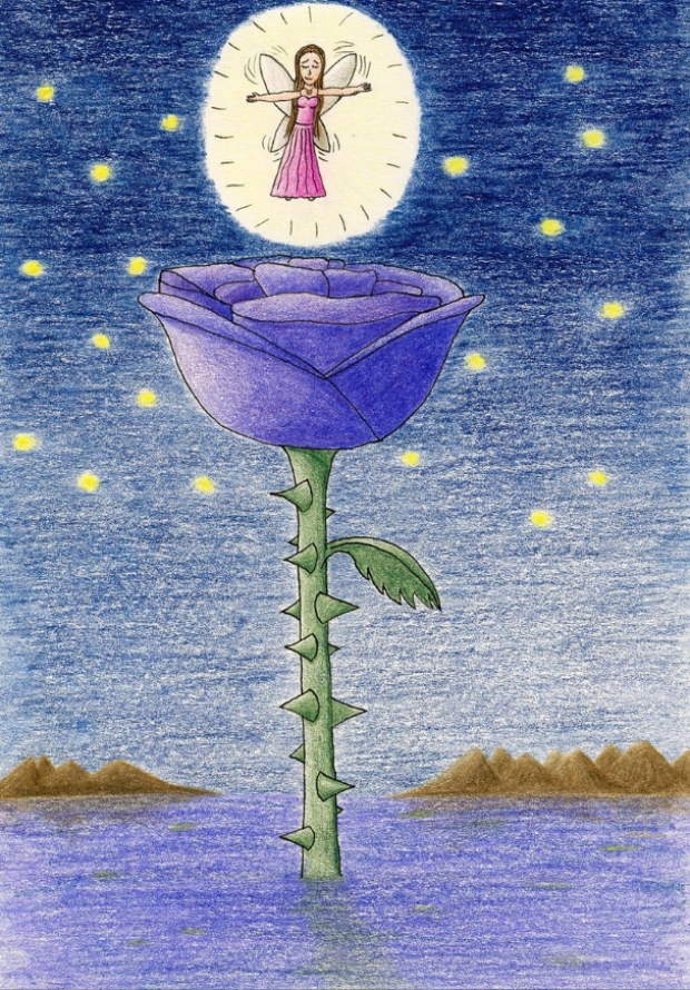 Blue Rose by Night