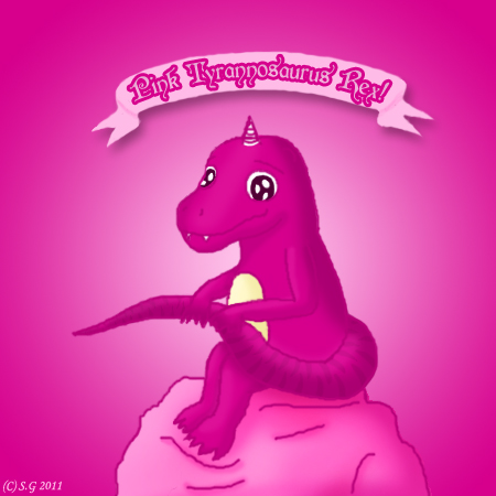 Pink Baby T-Rex
