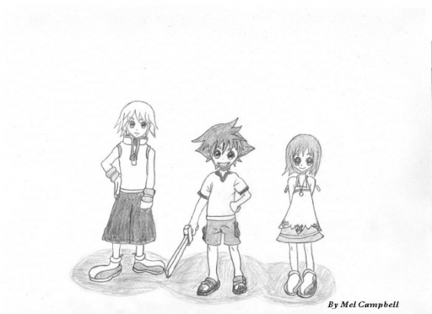 Sora, Kiri, And Riku