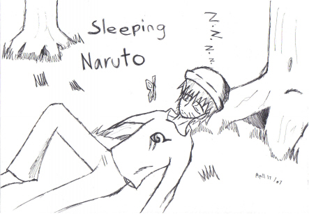 My Sleeping Naruto...