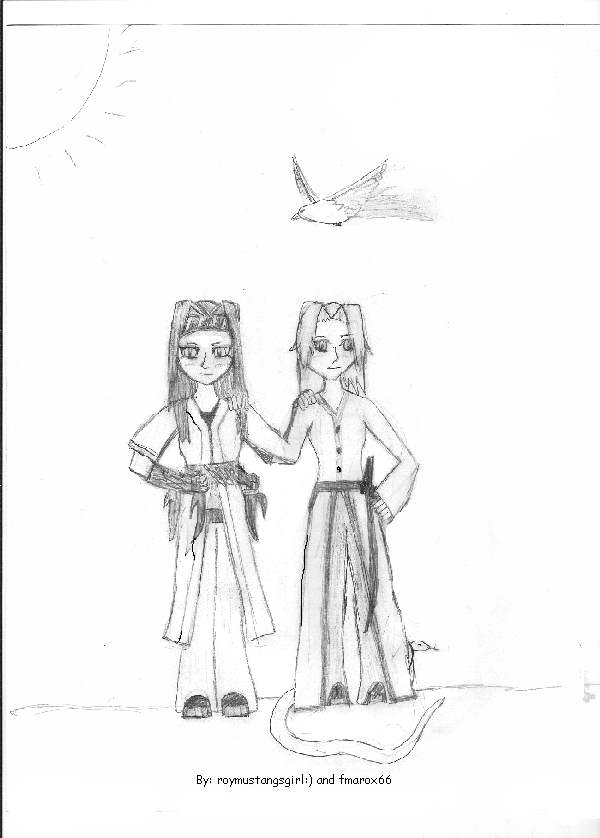 The Ninja And The Samurai!!!!xd