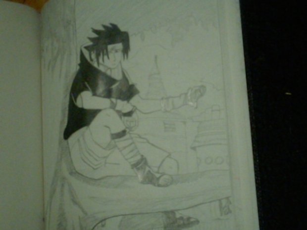 Sasuke In Tree