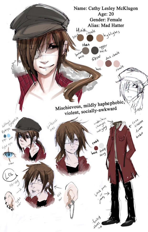 Mad Hatter Ref Sheet