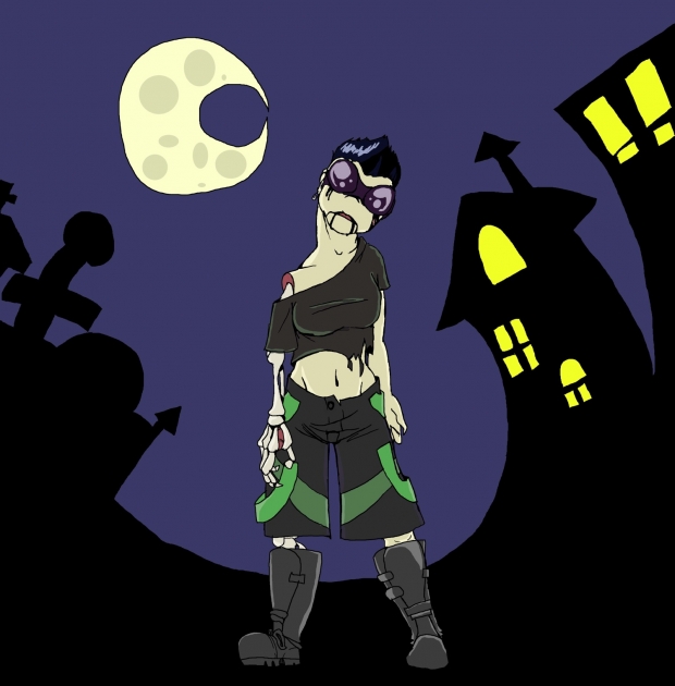 "You in Holloween Town" Entry!