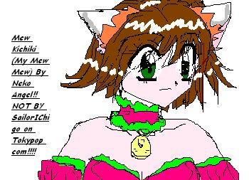 Mew Kichiki In Paint