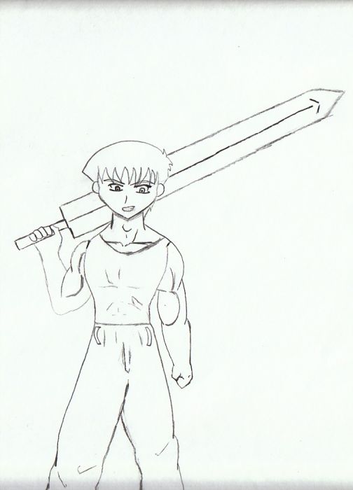 Schroder Shows His Zweihander