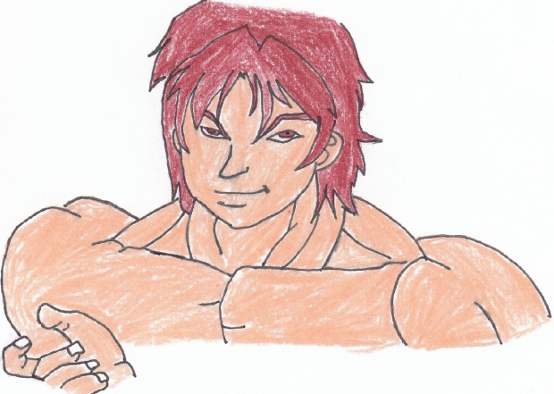 Baki smirks