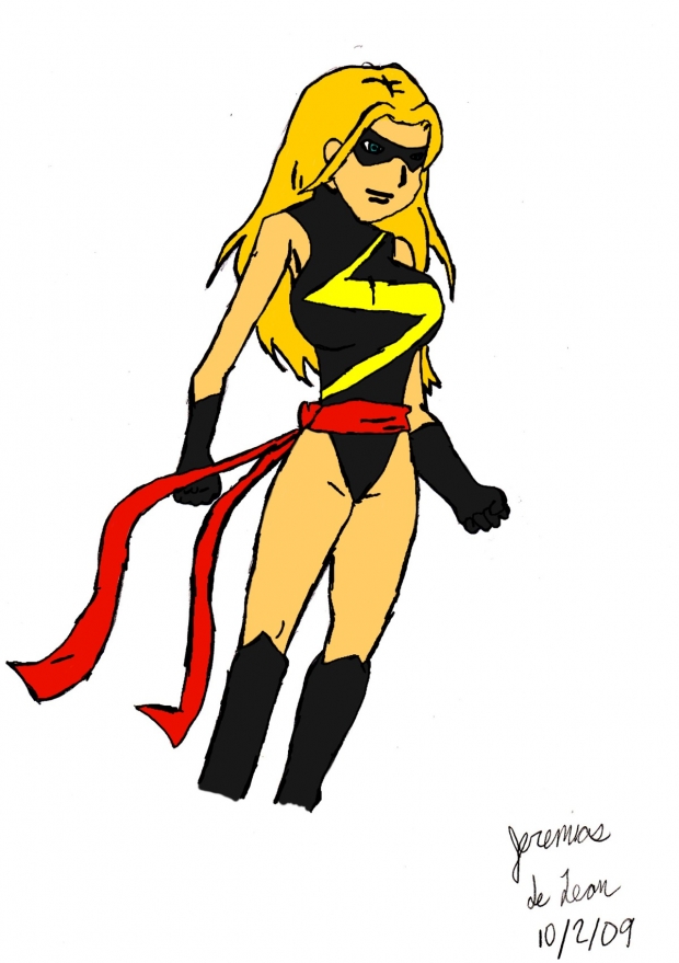 Ms. Marvel 1 colored