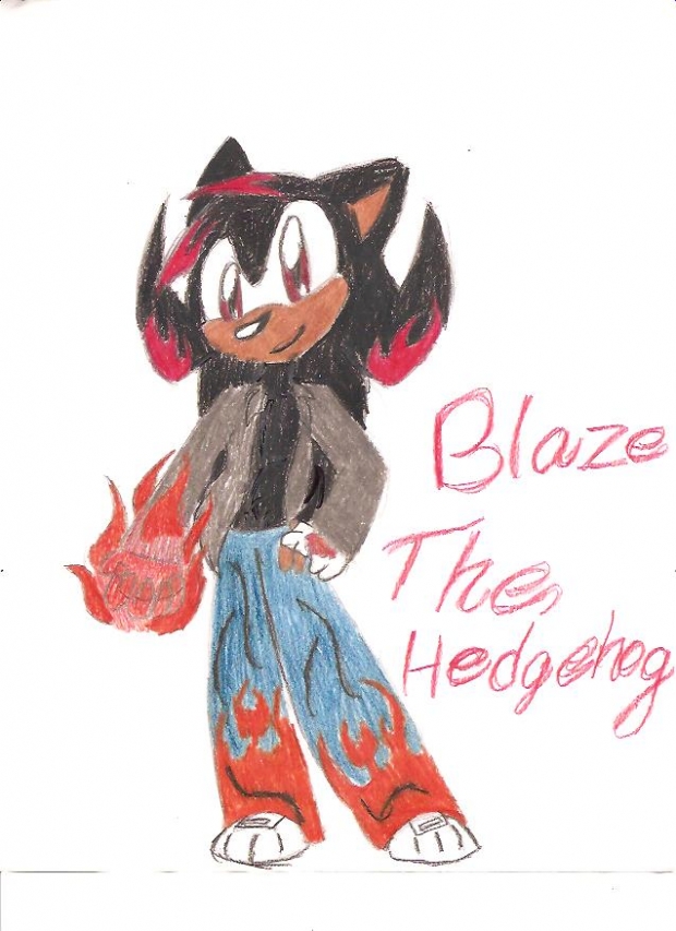 Blaze The Hedgehog