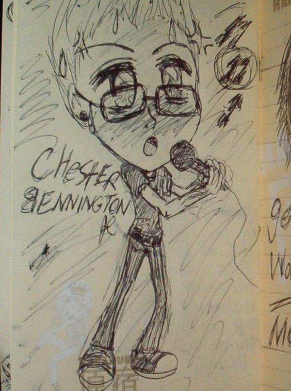 Little Chester Bennington Chibi