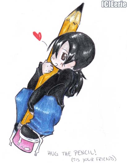 Hug Your Pencil
