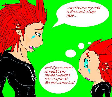 Axel And Chibi-axel