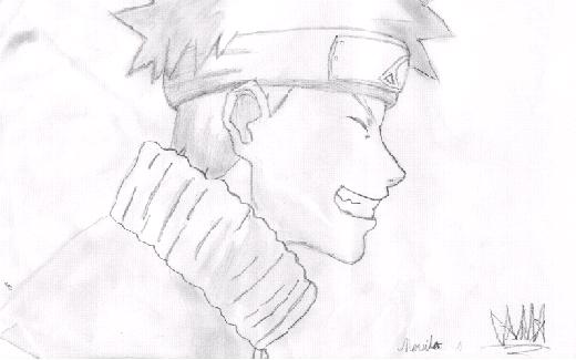 Naruto! Smiling! :3