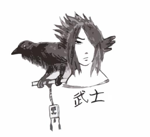 Sasuke With A Raven
