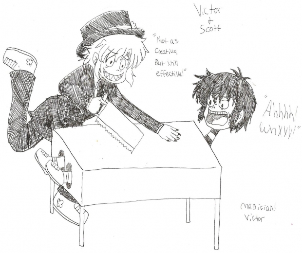 Magician!Victor