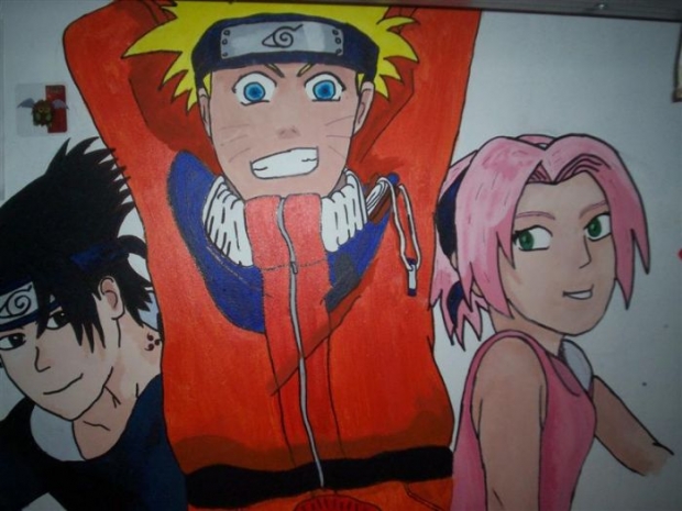 Naruto Wall Painting V2