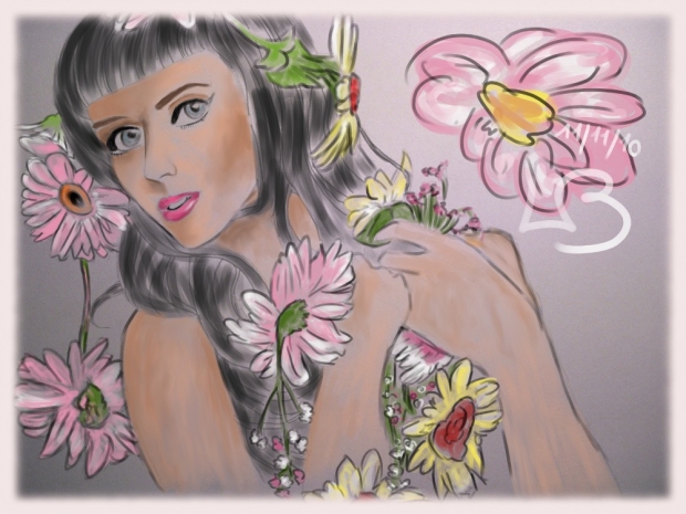 Katy Perry flower power