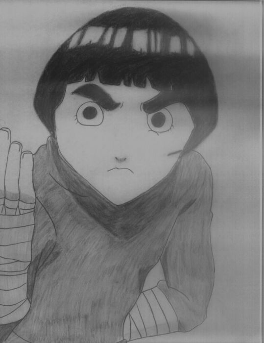 Rock Lee And His Pose!