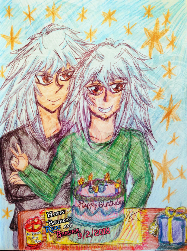 Happy Birthday Ryou & Bakura! 9/2/2018