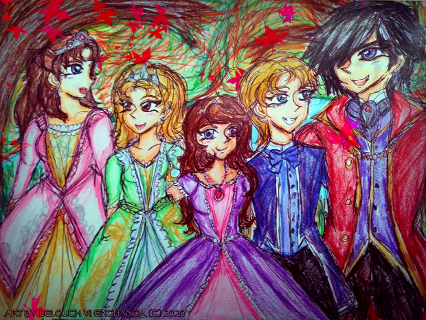 Autumn Walk-Enchancian Family