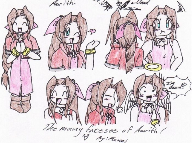 Many Faces Of Aeris
