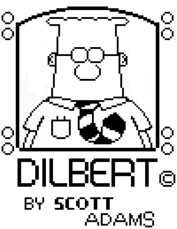 Dilbert in pixel001