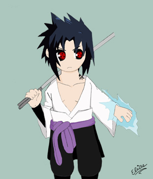 Chibi Older Sasuke