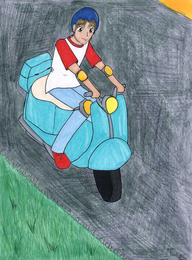 Tucker's Moped