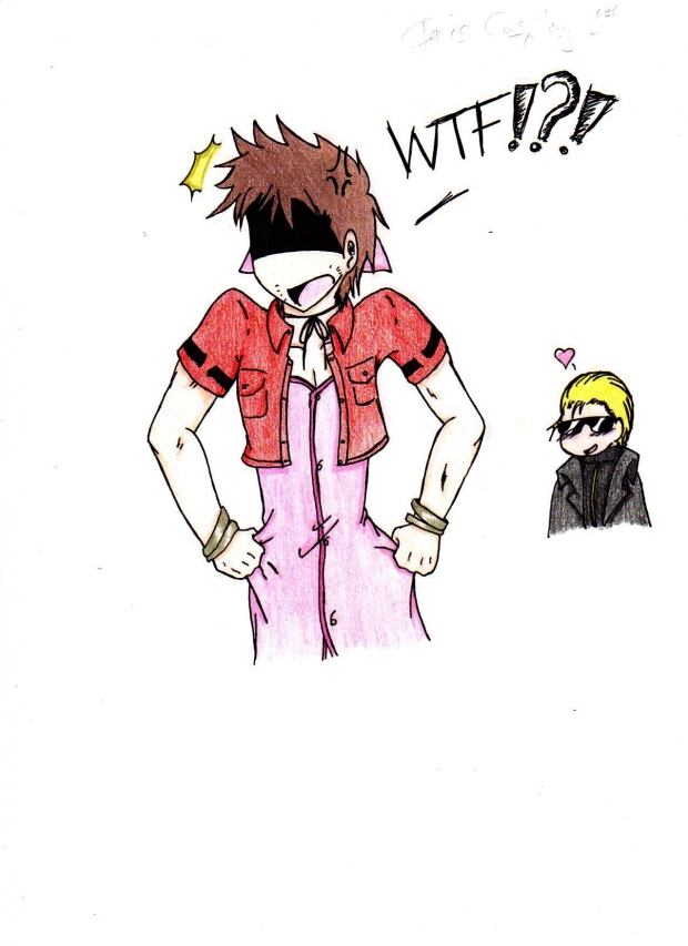 O.M.G Chris crossdress