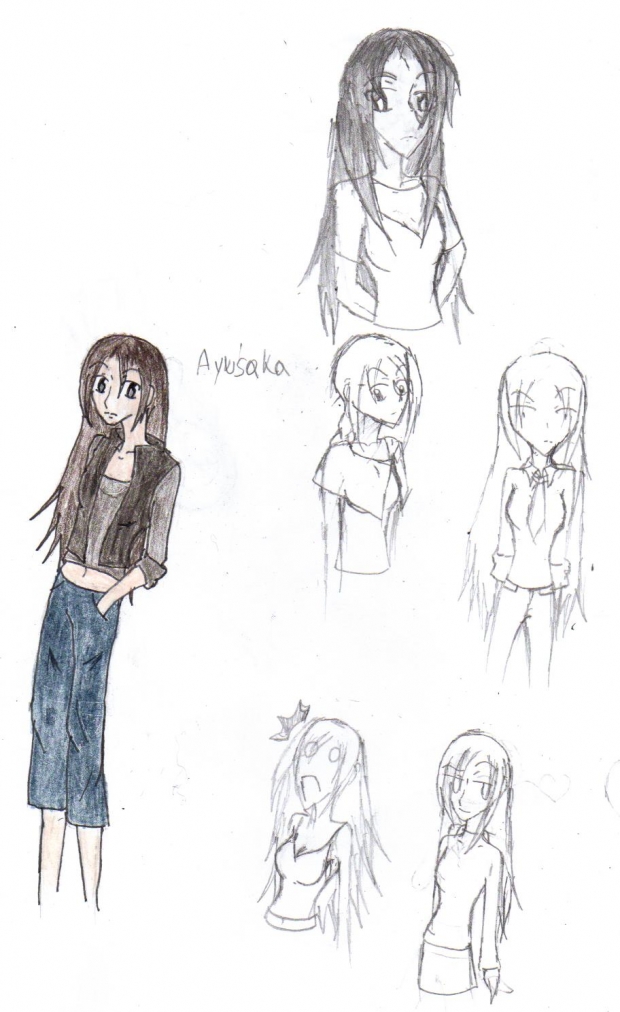 Ayusako Mcgagella (the main character in my new story)