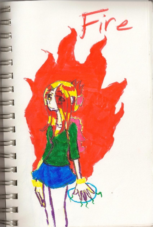 elements....IGNORE THE FIRE IN THE CORNER!!!