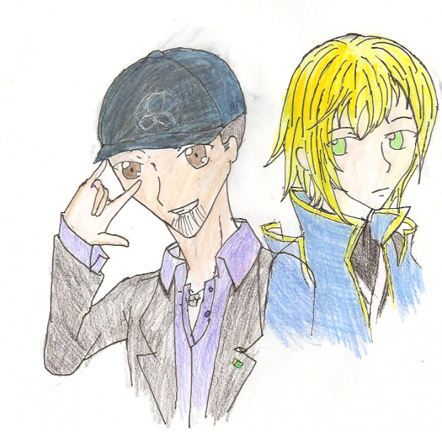 PERSONA! ICE CAR!! COMBO ATTACK!! ART TRADE WITH CLOUDY-CHAN